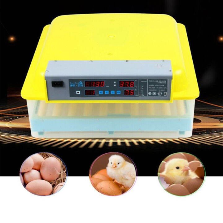 220V 56 Egg Incubator Brooder Bird Quail Chick Incubator Incubator