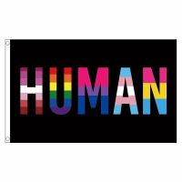 ZXZ 90x150cm Lesbian Gay Bi Transgender Pan Human LGBT Pride Flag banner for decoration