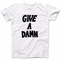 เสื้อยืด พิมพ์ลาย Give A Damn As Worn By Alex Turner 100% พรีเมี่ยม 2017 A788S-5XL