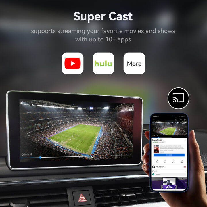 cp-z1-carplay-ai-box-ไร้สายตัวแปลงออโต้แอนดรอยด์11-0-youtube-netflix-tv-hdmi-วายฟาย