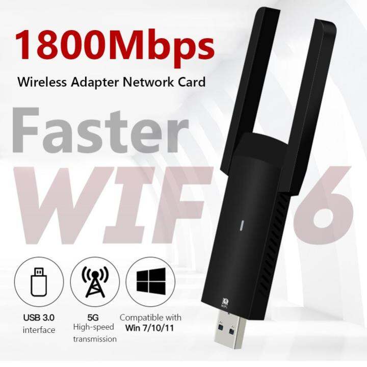 fu-ax1800ดูอัลแบนด์ขนาด2-4-5g-wifi-6ตัวรับสัญญาณ-wifi-สำหรับ-windows-7-10-11แล็ปท็อป-pc