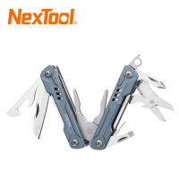 NexTool มินิเซเลอร์11-In-1กลางแจ้งหลายเครื่องมือพ็อกเก็ตมีดพับคีมเครื่องมือตัดลวด EDC บัตรขาไขควงกรรไกร