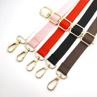 【YF】 Adjustable Fabric Bag Strap Gold Buckle Women For Crossbody Red Black Shoulder Purse Accessories140cm