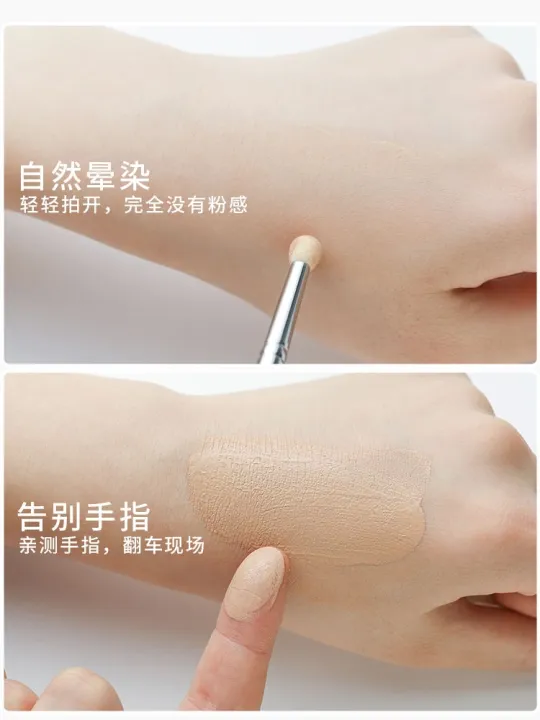 high-end-original-t301-double-headed-concealer-brush-with-the-same-type-of-sponge-round-head-tear-groove-dark-circles-eye-details-flat-head-makeup-brush