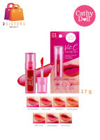 cathy doll vitamin c water tint เคที่ดอลล์ วิทซีวอเตอร์ทินท์ สีสวยชัด ลิปทินท์ 2.7 g.