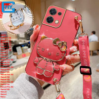 สายคล้องเคสมีที่ยึดโทรศัพท์ลายเฮลโลคิตตี้แฟชั่น,สายคล้องสำหรับ OPPO Reno 8 T 8 Z 7 Z 6 Z 5 Z 5 Z 5 F 4 2 F Reno 8 Pro Reno 7 Pro Reno7 Reno 6 Pro Reno6 Reno 5 reno5โปร Reno 4 Pro Reno4 Reno3 Reno2 Reno