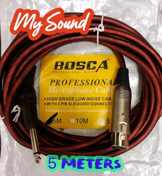 Microphone wire 5m/10m( random wire color)/ Meron po itong variants