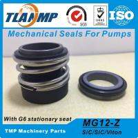 MG12-24 MG12/24-G6 MG12/24-G60 MG12/24-Z TLANMP Mechanical Seals with G6/G60 Stationary Seats MG12-24