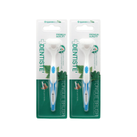 (แพ็ค 2) DentisteTongue Brush อุปกรณ์ทำความสะอาดลิ้น กำจัดแบคทีเรีย ลดกลิ่นปาก ลมหายใจหอมสดชื่น เดนทิสเต้