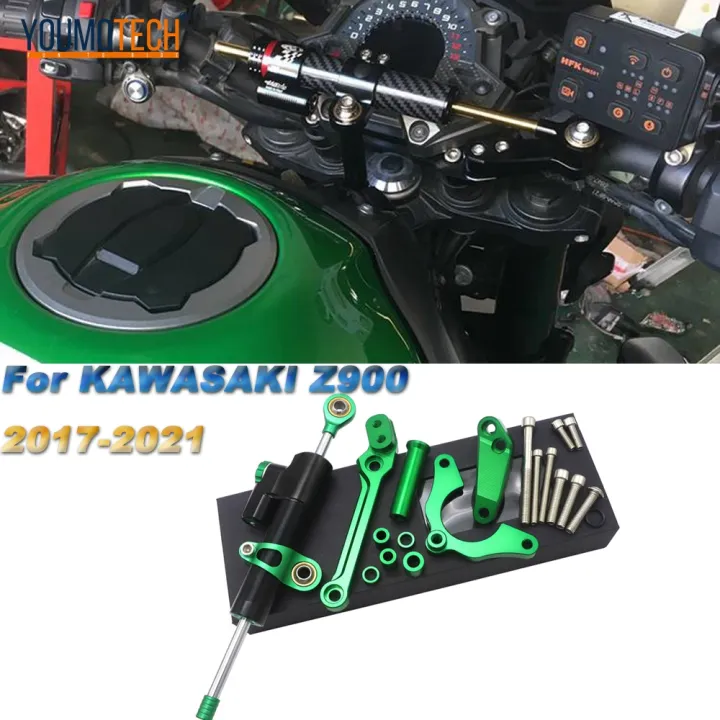 For Kawasaki Z900 Z 900 20172021 Stabilize Steering Damper Mount