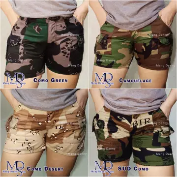 Plus size hot sale army shorts