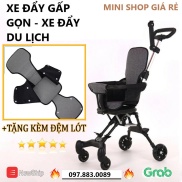 Xe Đẩy Gấp Gọn Cho Bé Yêu, Xe Đẩy Cho Em Bé Đi Du Lịch Siêu Gọn Nhẹ