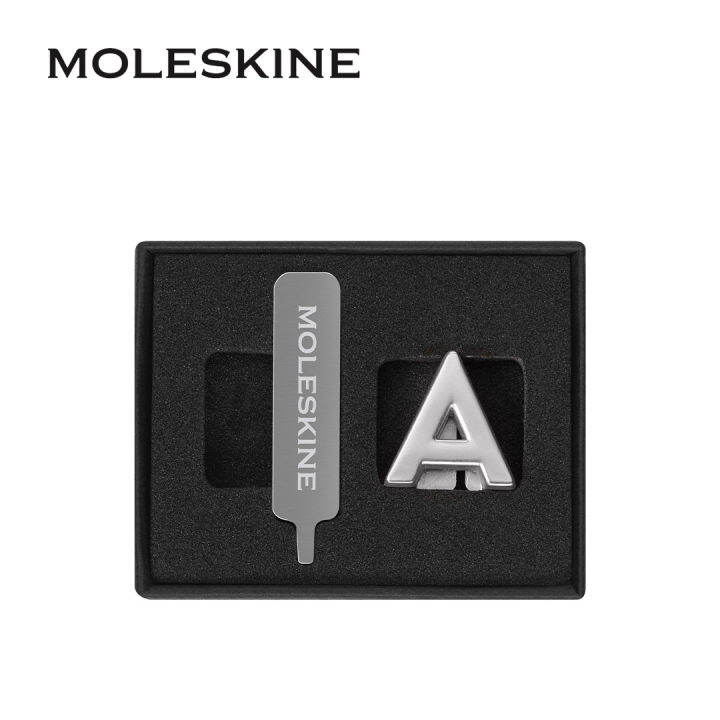 MOLESKINE Letters Personalization (A) — Silver Lazada PH