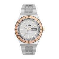 Timex TW2U95600 WOMENS Q นาฬิกาข้อมือผู้ชายหญิง Silver