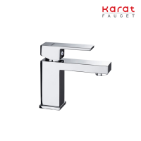 Karat Faucet ก๊อกเดี่ยวอ่างล้างหน้าแบบก้านโยก (ไม่มีป๊อบอัพ) KF-25-610-50