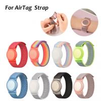 For Apple Airtag Nylon +TPU Strap Child Adult GPS Finder Colorful Protective Silicone Case For AirTag Case Tracker Wristband Cases Cases