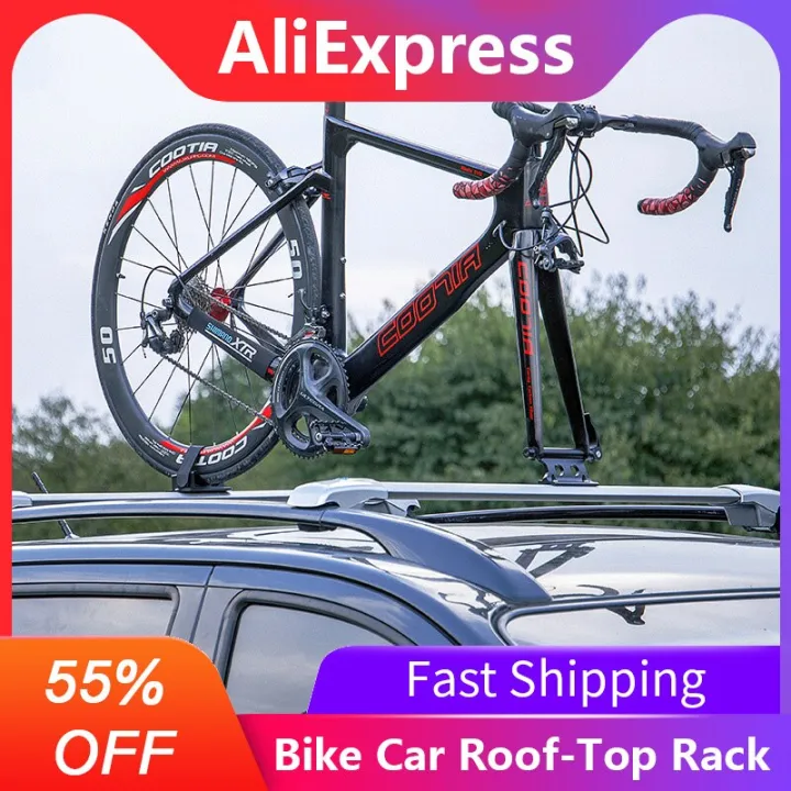 4 Bicycle Rack Car RoofTop Mount Racks MTB Road Bike Carrier Bolder