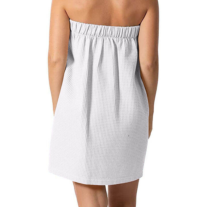 Home Textile Multi-functional Towel Women's Waffle-Spa Body Wrap With ...