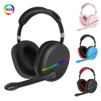 【Audio player】 ไมโครโฟน Headphone Gaming แบบไร้สายผ่านบลูทูธ-หูฟังลดเสียงรบกวน-Aliexpress