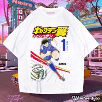 [S-5XL]เสื้อยืด พิมพ์ลายอนิเมะ TSUBASA OZORA VINTAGE