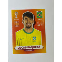 สติ๊กเกอร์สะสม Lucas Paqueta ฟุตบอลโลก Worldcup 2022 Brazil Brasil ของสะสมทีมฟุตบอล บราซิล