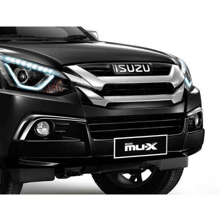 กระจังหน้า-isuzu-mu-x-ปี-2020-ตัวใน-ฝาครอบหน้ากระจัง-isuzu-แท้ศูนย์-100-สีโครมเมี่ยม-สีรมดำ