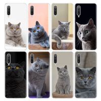 British Shorthair Cat Phone Case For Xiaomi Redmi Note 10S 9S 8T 11T 11 10 9 8 Pro 9T 9A 9C 8A 7A 7 5 Clear Soft TPU Back Cover Electrical Safety