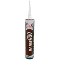 กาวพลังตะปูสูตรน้ำมัน CROCODILE SOLVEN 300 มล. สีน้ำตาล CROCODILE 300ML BROWN SOLVENT BASE NAIL ADHESIVE