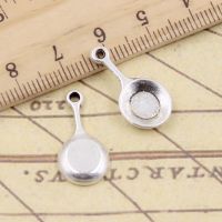 20pcs Charms Frying Pan 22x11mm Tibetan Silver Color Pendants Antique Jewelry Making DIY Handmade Craft DIY accessories and others