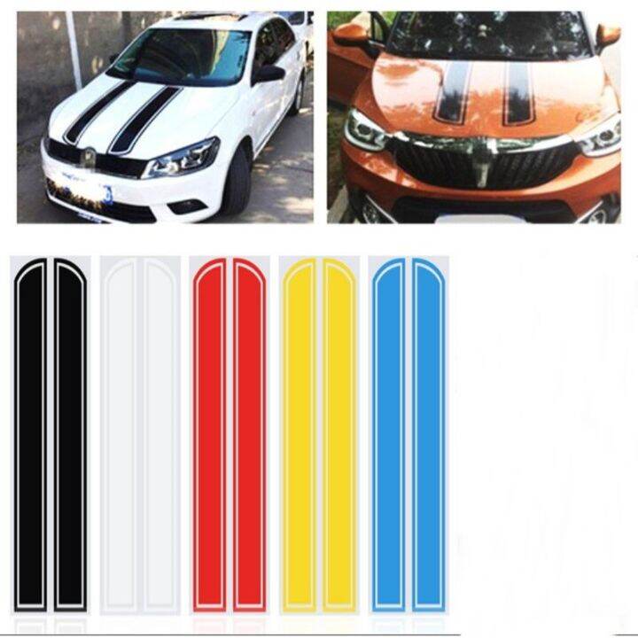 Malaysia Original Stock Auto Car Racing Rally Dual Stripes Hood Side