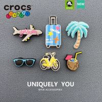 ▽ Crocs jibbitz charms ตัวติดรองเท้า แท้ ตัวติดรองเท้า crocs แต่งหัวเข็มขัด แฟชั่นฤดูร้อน สําหรับเดินทาง