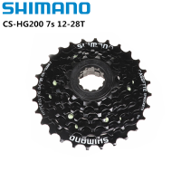 Shimano HG200 7ความเร็ว K7 12-28ครั้ง12-32ครั้ง HG41 11-28ครั้ง MTB เทป Freewheel CS-HG200 7วินาทีสำหรับ MTB จักรยานเสือภูเขาจักรยาน Freewheel