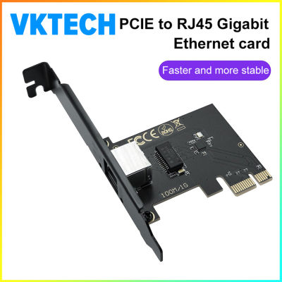 [Vktech] กิกะบิตอีเธอร์เน็ต PCI อย่างรวดเร็วการ์ดเน็ตเวิร์ก10M/100M/1000Mbps PCI ตัวแปลงเครือข่ายเกื้อหนุนหน้าต่างลินุกซ์