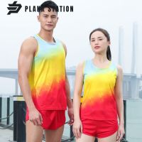 Athletic Running Tank Top And Short Men Women Marathon Track Field Singlet Set Lightweight Dry Fit Sleeveless Vest Towels