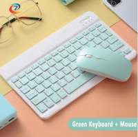 iPadkeyboard+MOUSE คีย์บอร์ดบลูทู ธ คีย์บอร์ดไร้สาย+เมาส์ไร้สาย  บางเฉียบเหมาะสำหรับคีย์บอร์ด IOS / Android / Windows ทุกรุ่น แป้นพิมพ์โทรศัพท์