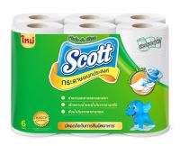 Scott Kitchen Pick-A-Size Roll Towel สก๊อตต์ พิคอะไซส์ กระดาษอเนกประสงค์ (6 ม้วน)