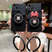 เคสโทรศัพท์รูปการ์ตูน Mickeys และ Minnies 2ชิ้นสำหรับ Samsung/ รุ่น S23ULTRA S21Fan/S21ULTRA/S30ULTRA/S21PLUS/S30PLUS/S20ULTRA/S10LITE/NOTE20PLUS/NOTE20Ultra เคสบัตรน่ารัก + สร้อยข้อมือ0000