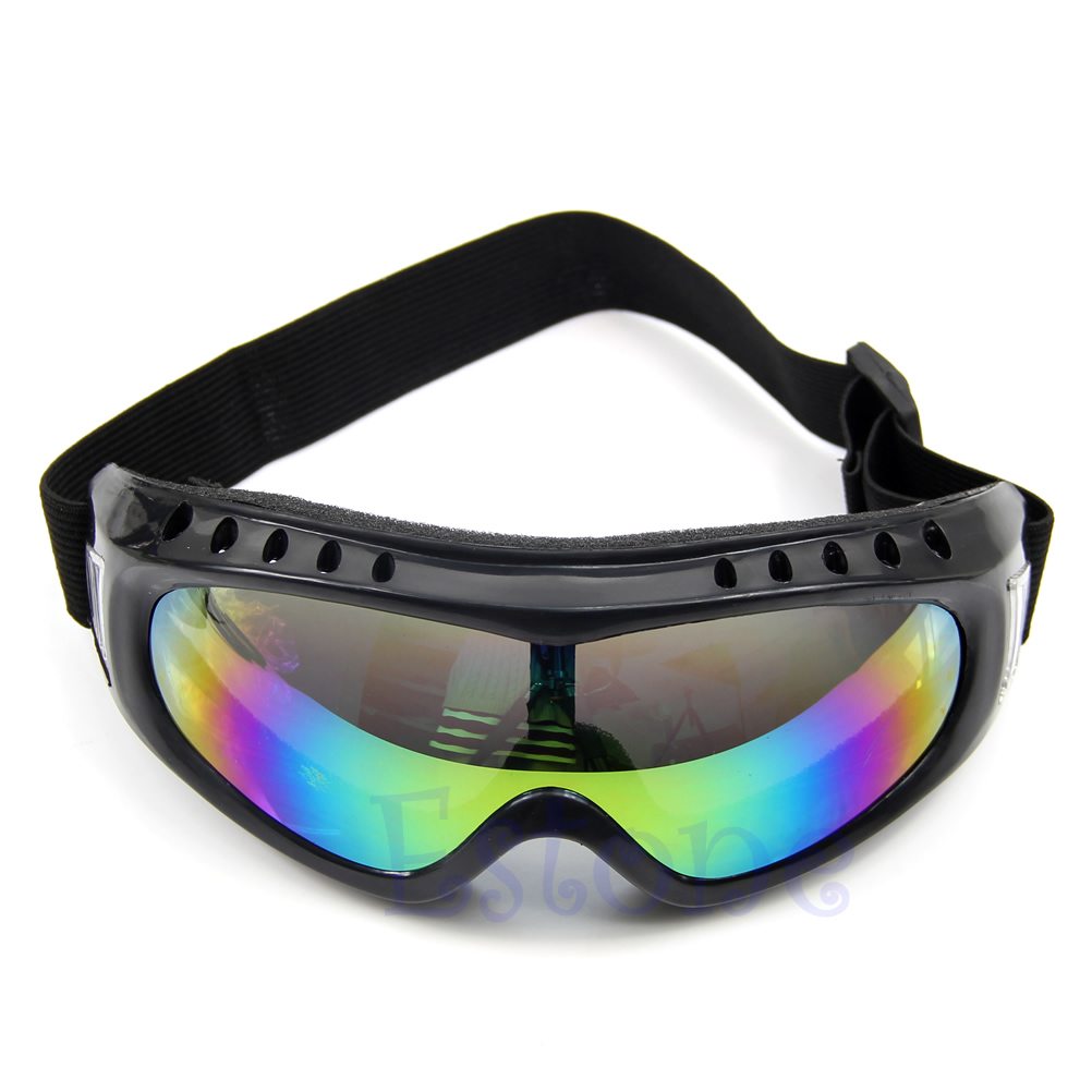 Ski X400 HD Goggles Anti Fog Snowboarding Jet Skiing Riding Eye Protection Glass 