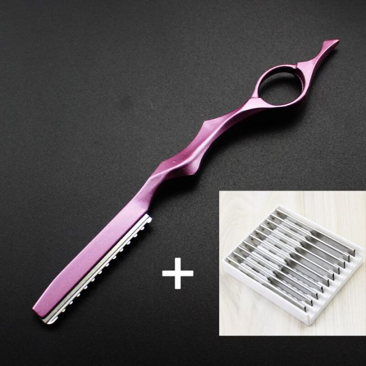 hair-thinning-razor-shavel-cutting-knife-thinner-blades-stainless-professional-sharp-barbershop-hair-shaver-cutting-knife-tools-adhesives-tape