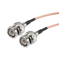 Jx ตัวเชื่อมต่อ Hd-Sdi Bnc ตัวผู้กับ Bnc ตัวผู้สาย Coax สำหรับความปลอดภัยในกล้องถ่ายรูป Sdi ระบบ Dvr กล้อง Cctv/Bmcc 15ซม. 20ซม. 30ซม. 50ซม. 1ม.