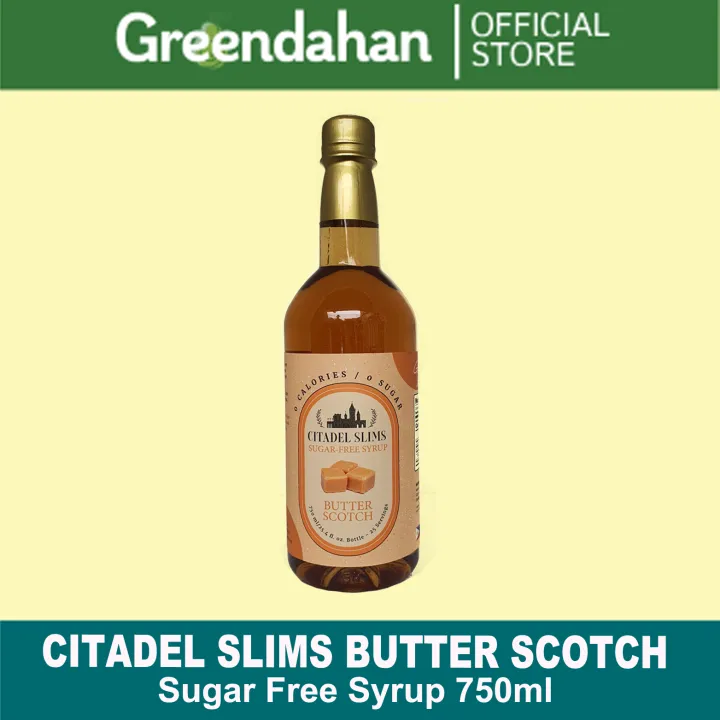 Greendahan Citadel Slims Sugar Free Syrup (Butter Scotch) 750 ml Keto