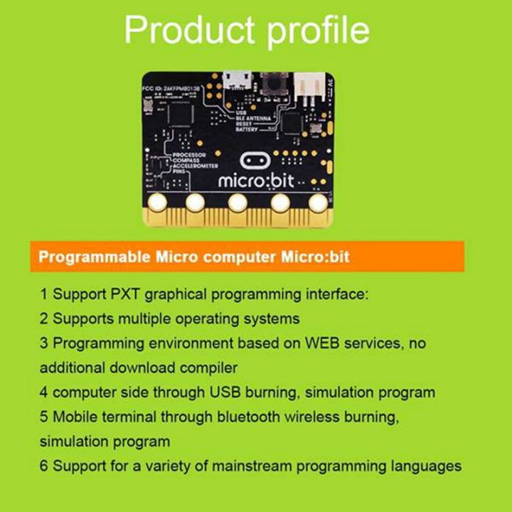 bbc-microbit-go-start-kit-micro-bit-bbc-diy-projects-programmable-learning-development-board-with-protective-shell