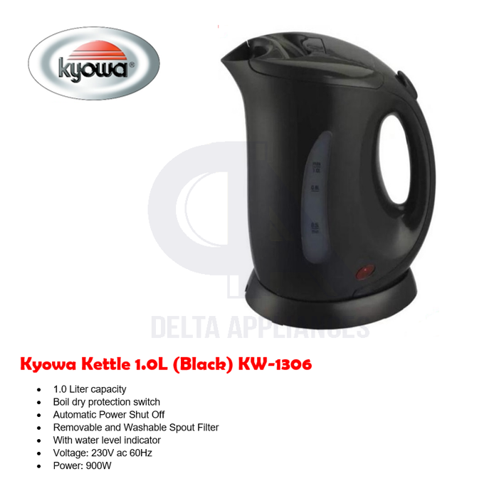 Kyowa Electric Kettle 1.0L Quick Boil Water Heater Original 1 Year