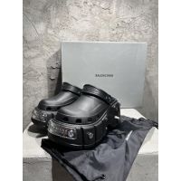 Balenciag รองเท้าแตะ ส้นหนา สไตล์แคทวอล์ค 2022