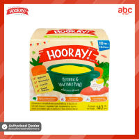 Hooray อาหารเด็ก พร้อมทาน ควินัวและผักบด Quinoa &amp; Vegetable Puree (Net Weight: 140g | 10M+)