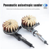 เครื่องขัดถูรูปทรงพิเศษแบบ Pneumatic เครื่องขัดเครื่องขัดทรายไฟฟ้าสำหรับขัดประตูตู้เก็บของ