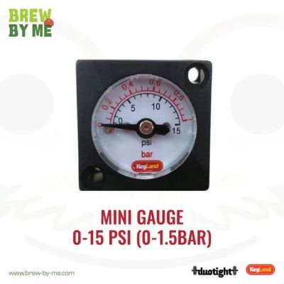Mini Gauge สำหรับ Inline duotight regulator หรือ blowtie