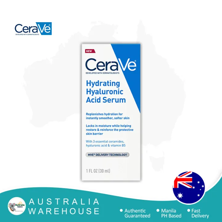 Cerave Hydrating Hyaluronic Acid Serum 30ml Lazada Ph