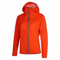 LA SPORTIVA POCKETSHELL JKT WOMEN - CHERRY TOMATO - เสื้อกันลมกันฝนสำหรับวิ่ง วิ่งเทรล ผู้หญิง