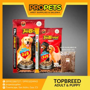 Top breed outlet puppy dog food